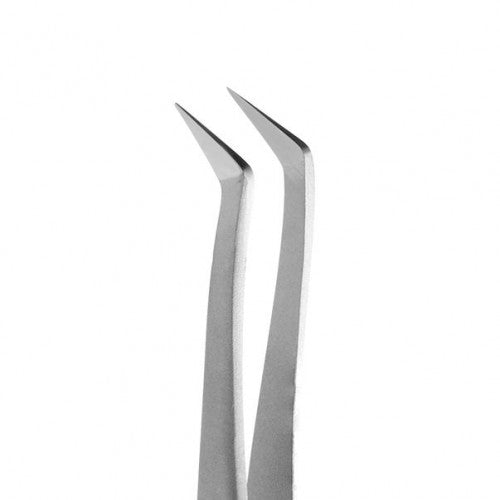 Professionelle Pinzette für Wimpernschuh STALEKS PRO EXPERT 40 TYPE 12 TE-40/12