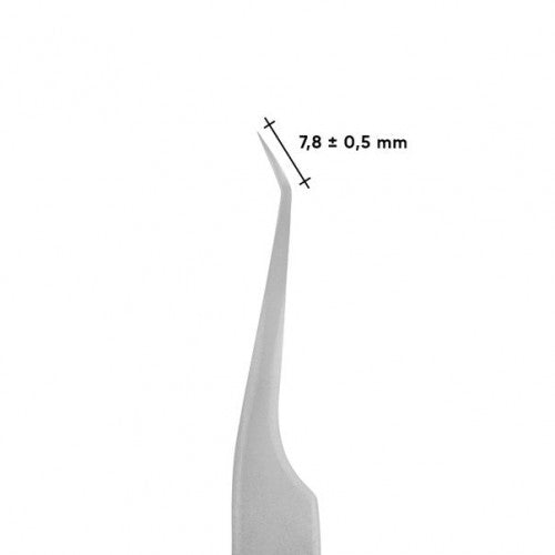 Professionelle Wimpernpinzette Mini L STALEKS PRO EXPERT 41 TE-41/8!