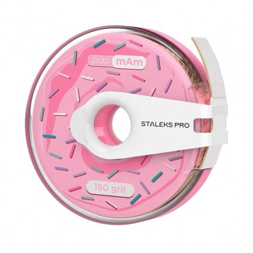 Ersatz-Feilenband weiß papmAm mit Clip 180er Körnung STALEKS PRO EXPERT ATC-180w