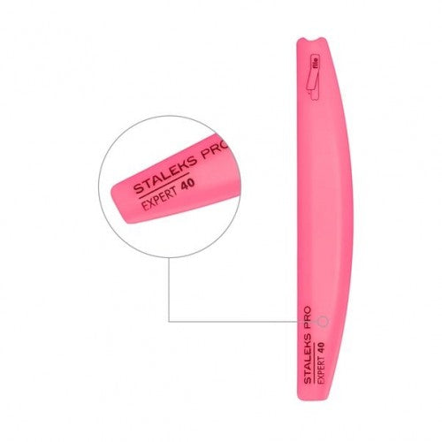 Kunststoff-Basisfeile abgeschrägter Halbmond STALEKS PRO EXPERT 40 SPBE-40