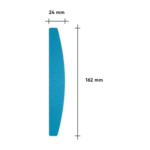 Ersatzfeilensatz für Halbmondfeile 240er Körnung STALEKS PRO EXCLUSIVE 42 50 Stück DFEX-42-240