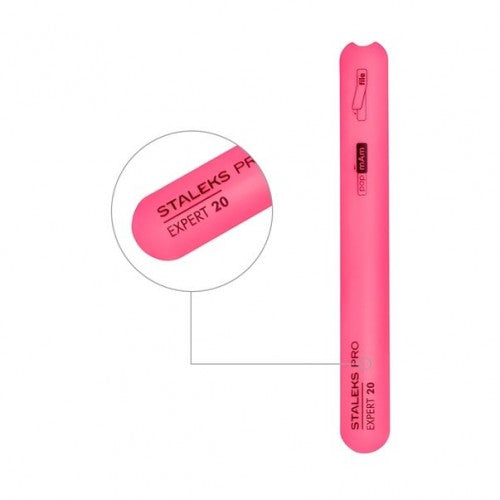 Kunststoff-Grundfeile, abgeschrägt, gerade, STALEKS PRO EXPERT 20 SPBE-20.