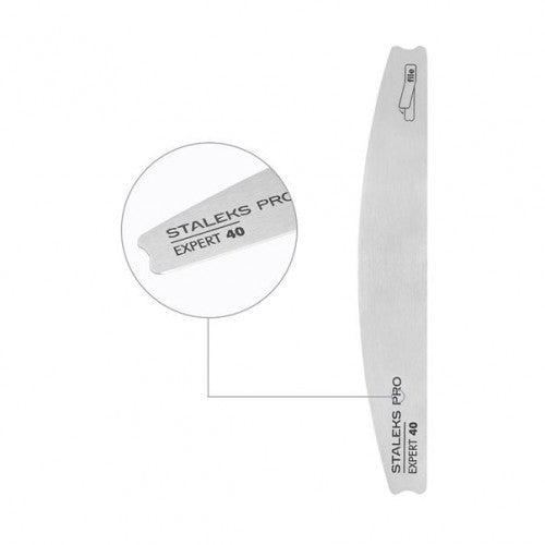Metallgrundfeile Halbmond STALEKS PRO EXPERT 40 MBE-40