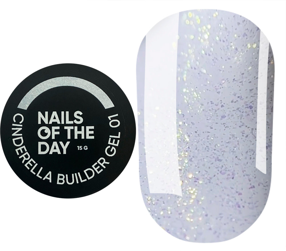 NAILSOFTHEDAY Cinderella builder gel 01, 15 g