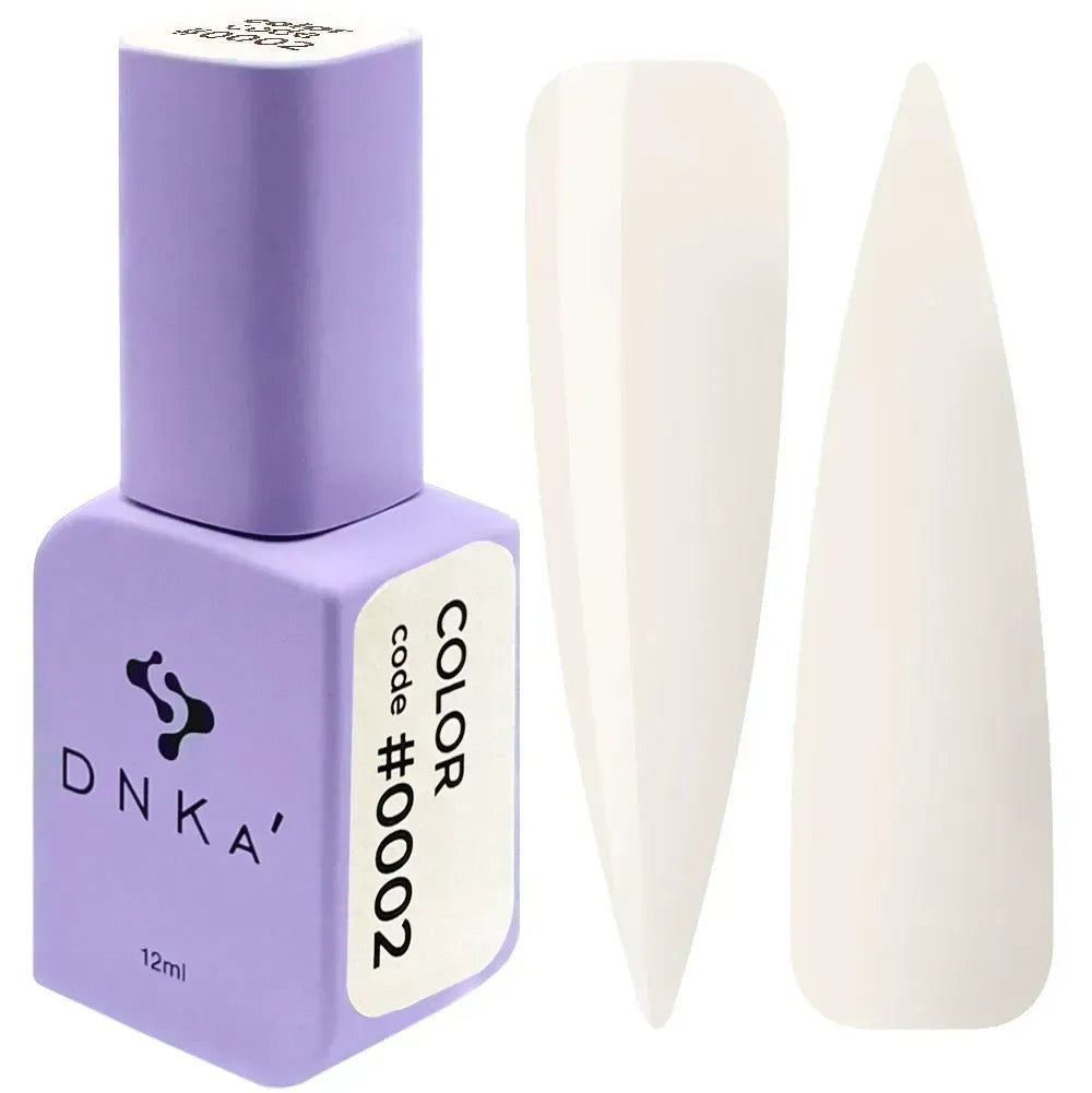 Основа DNKa, крышка №0011, молочная с кусочками золотой фольги, 12 мл (DNKA0011)