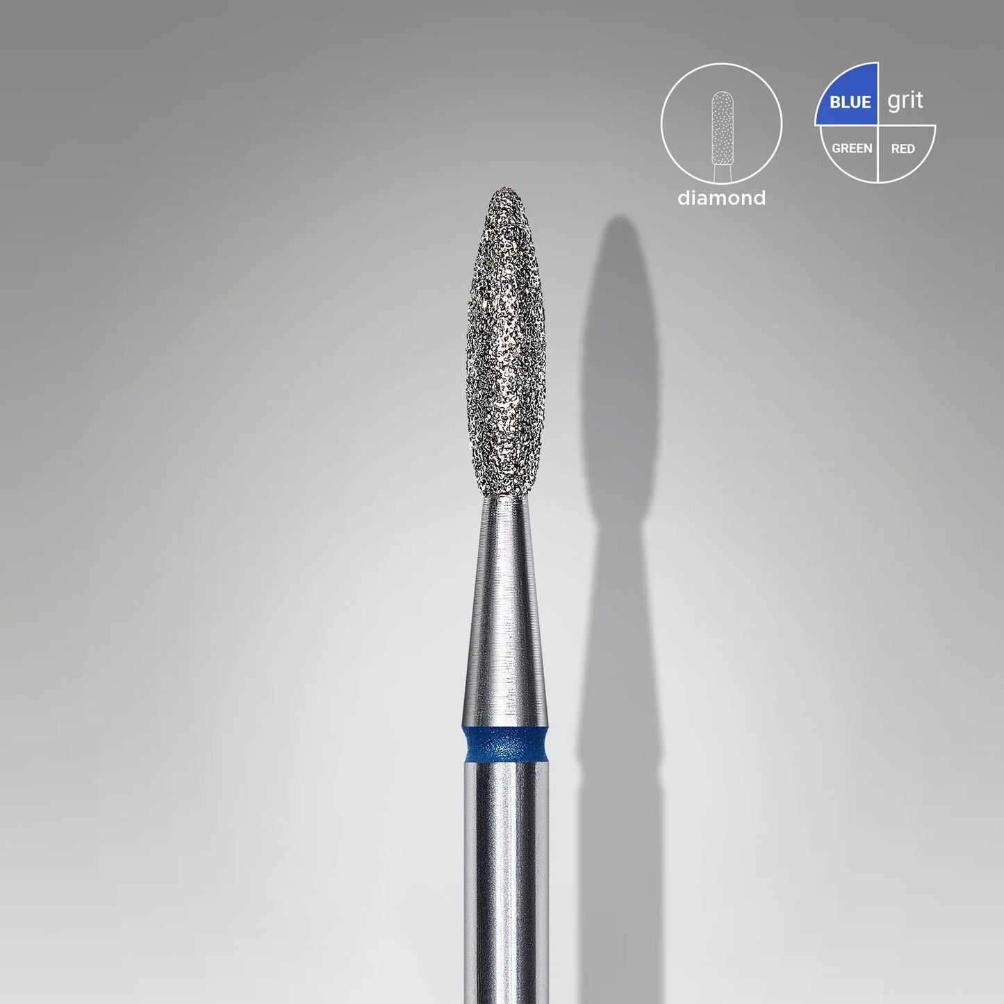 STALEKS EXPERT Diamantschneider Drop 2,1 x 8 mm blau