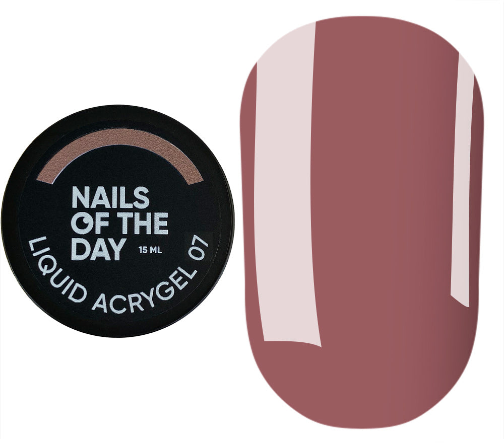 NAILSOFTHEDAY Liquid Acrygel 07, 15 ml