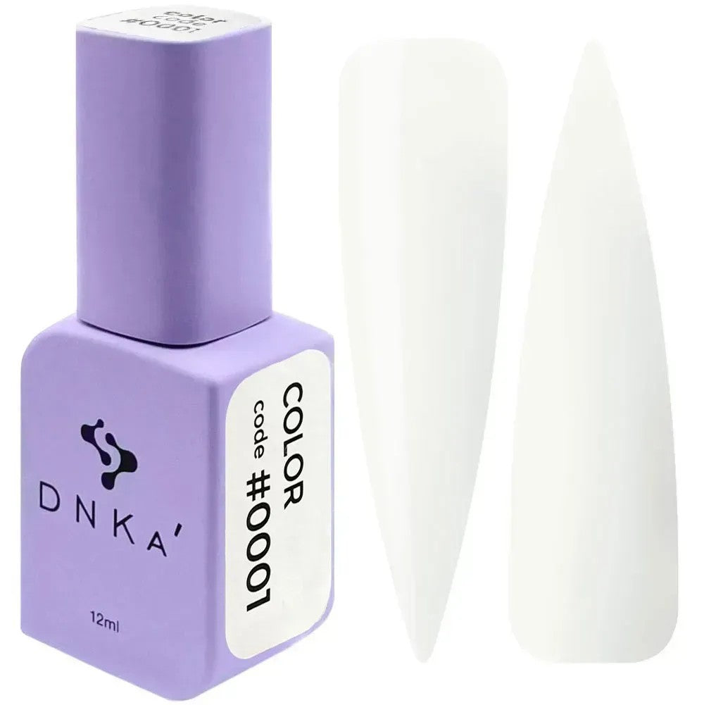 Основа DNKa, крышка №0011, молочная с кусочками золотой фольги, 12 мл (DNKA0011)