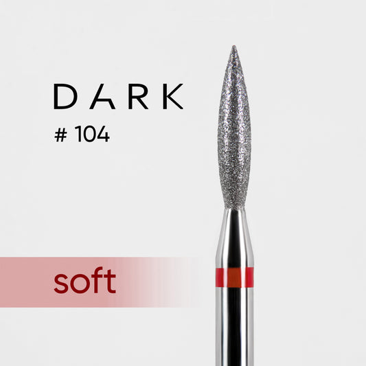 Scharfer DARK Flammenschneider 2,1 x 8 mm, rot