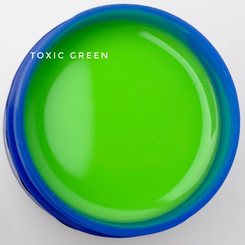 Flüssiges Polygel Touch Neon flüssiges Polygel Toxic green 15 ml