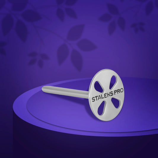 Set aus verlängerten Pedikürescheiben PODODISC STALEKS PRO M (20 mm) und Ersatzfeilen mit 180er Körnung (5 Stück)