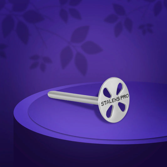 Set aus verlängerten Pedikürescheiben PODODISC STALEKS PRO S (15 mm) und Ersatzfeilen mit 180er Körnung (5 Stück)