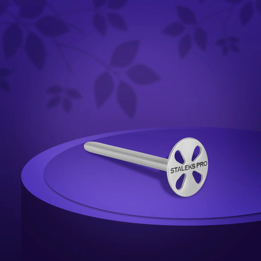 Set aus verlängerten Pedikürescheiben PODODISC STALEKS PRO XS (10 mm) und Ersatzfeilen mit 180er Körnung (5 Stück)