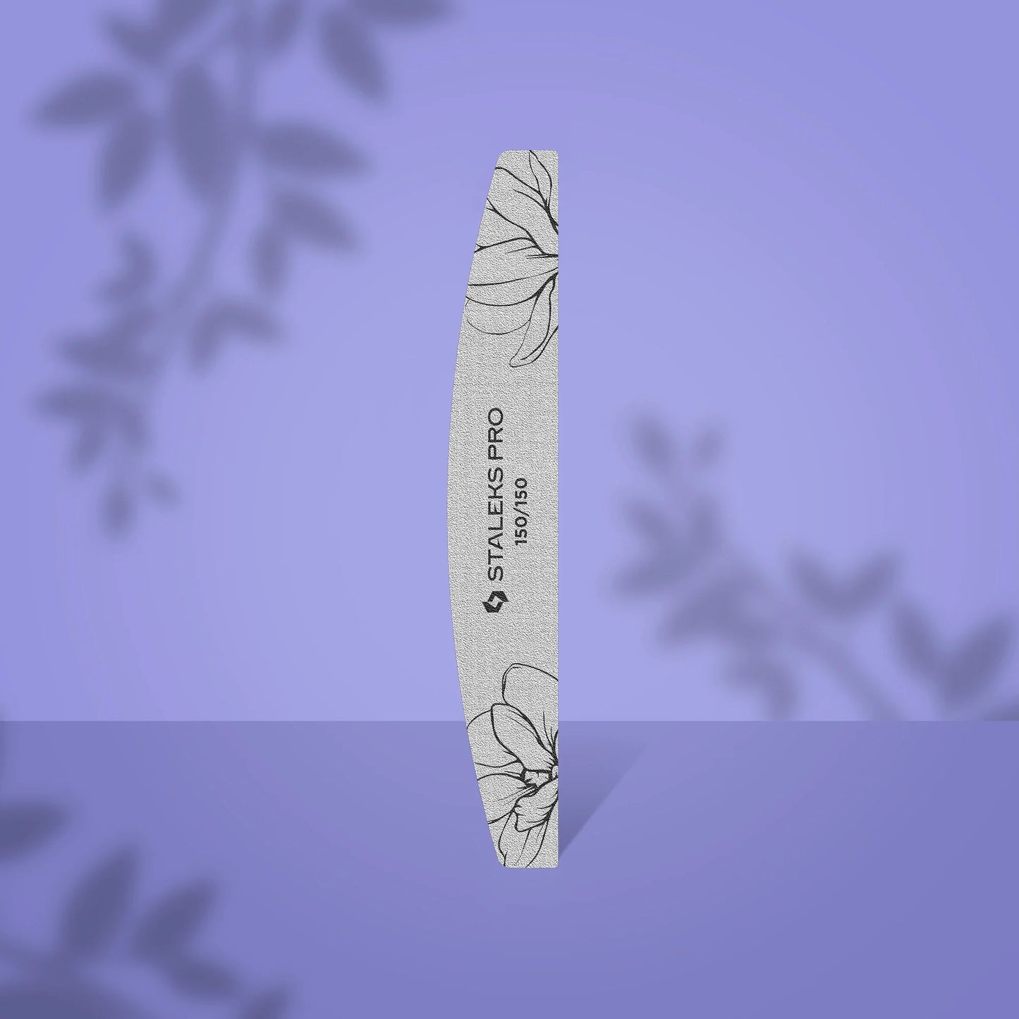 STALEKS PRO EXPERT 40 Mineralnagelfeile 150/150 Körnung (Halbmond) 25 Stück