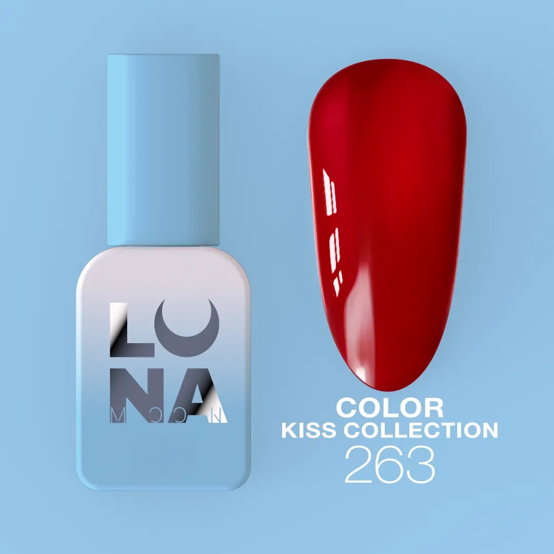 LunaMoon Color Kiss Gel-Nagellack Nr. 263, 13 ml