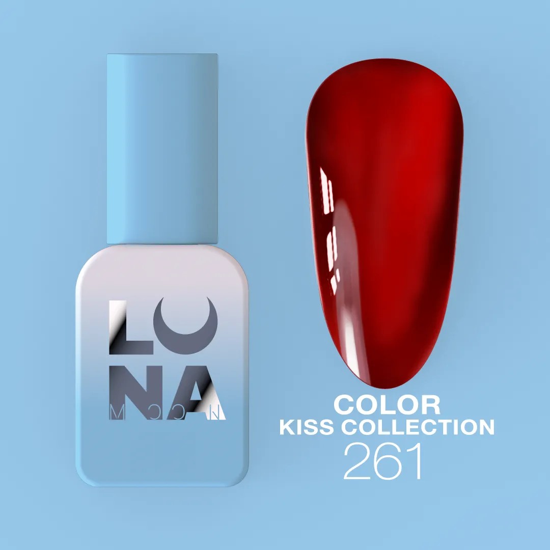 LunaMoon Color Kiss Gel-Nagellack Nr. 261, 13 ml