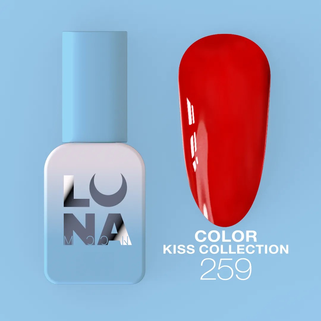LunaMoon Color Kiss Gel-Nagellack Nr. 259, 13 ml