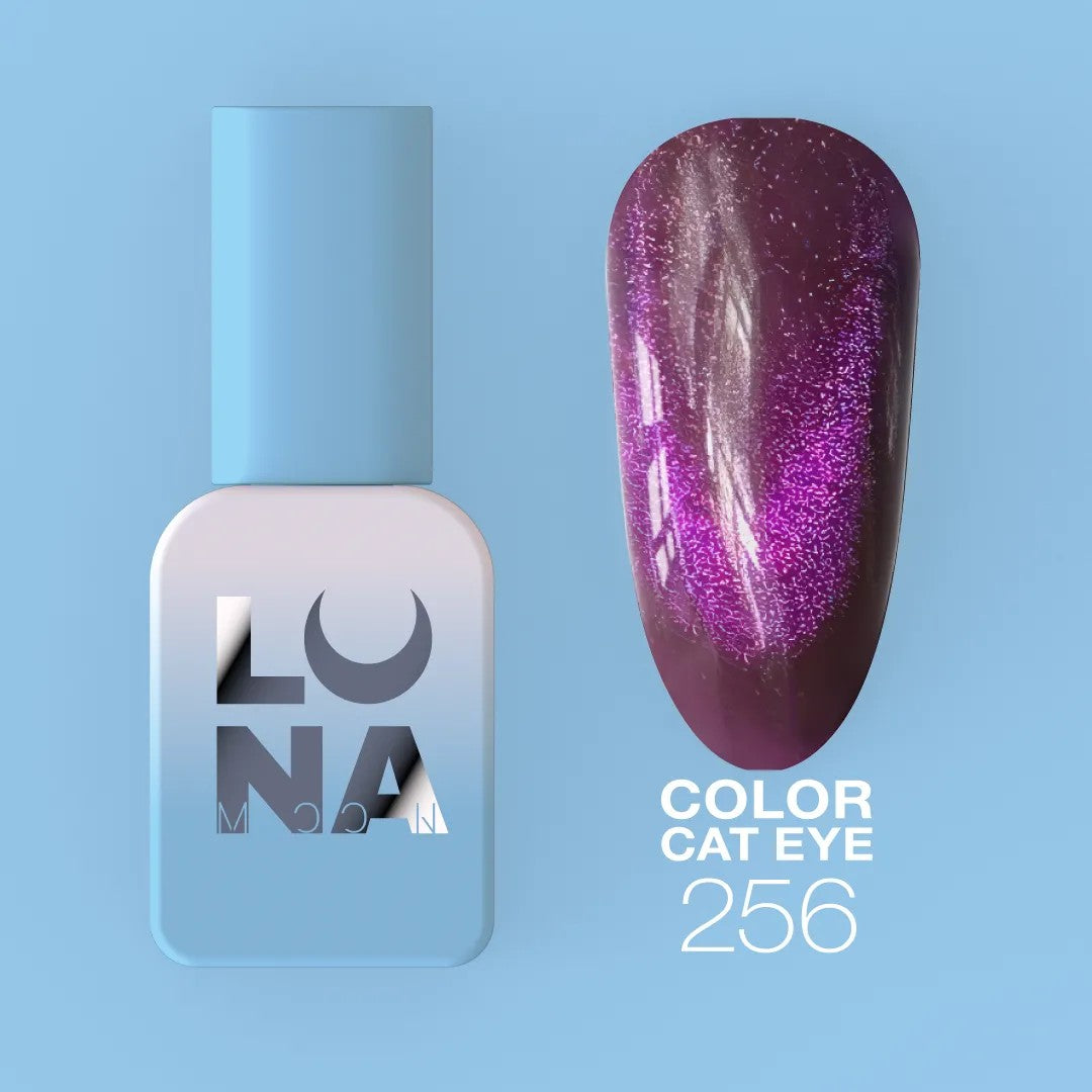 LunaMoon Color Cat Eye Gel-Nagellack Nr. 256 13 ml