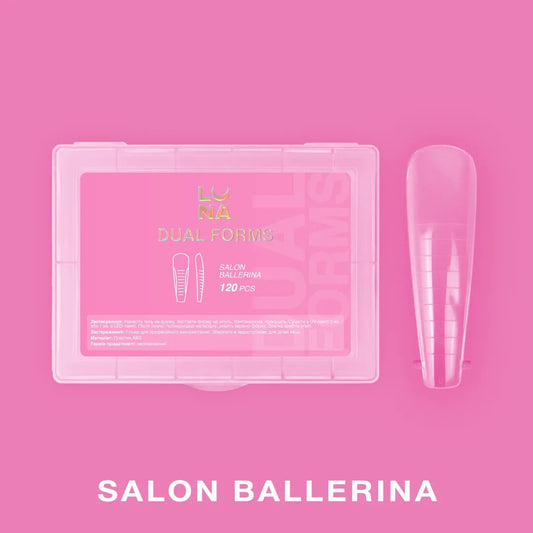 Obere Formen für Extensions LunaMoon Salon Ballerina 120 Stück.