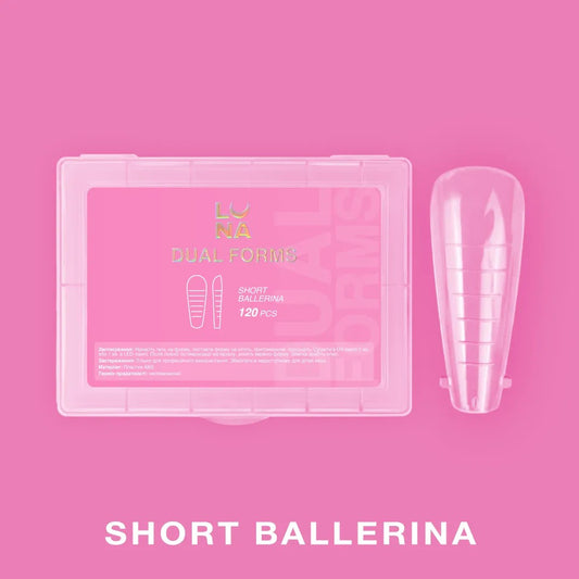 Obere Formen für Extensions LunaMoon Short Ballerina 120 Stück.