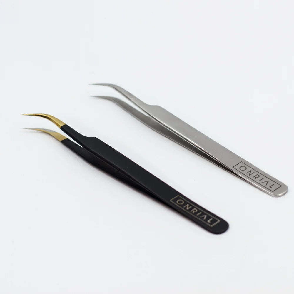 Onrial Gebogen Wimpernpinzette