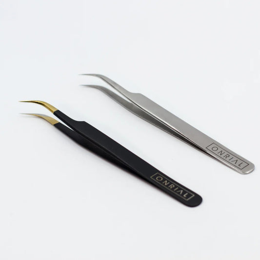 Onrial Gebogen Wimpernpinzette