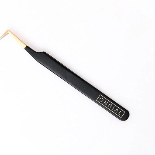 Onrial „Lash to Lash“ NANO Schwarz Wimpernpinzette