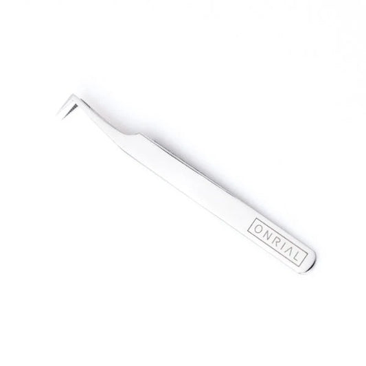 Onrial „Lash to Lash“ NANO Silberne Wimpernpinzette