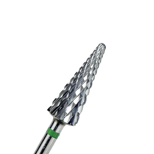 Hartmetall-Schaftfräser mit scharfer Spitze, Grün