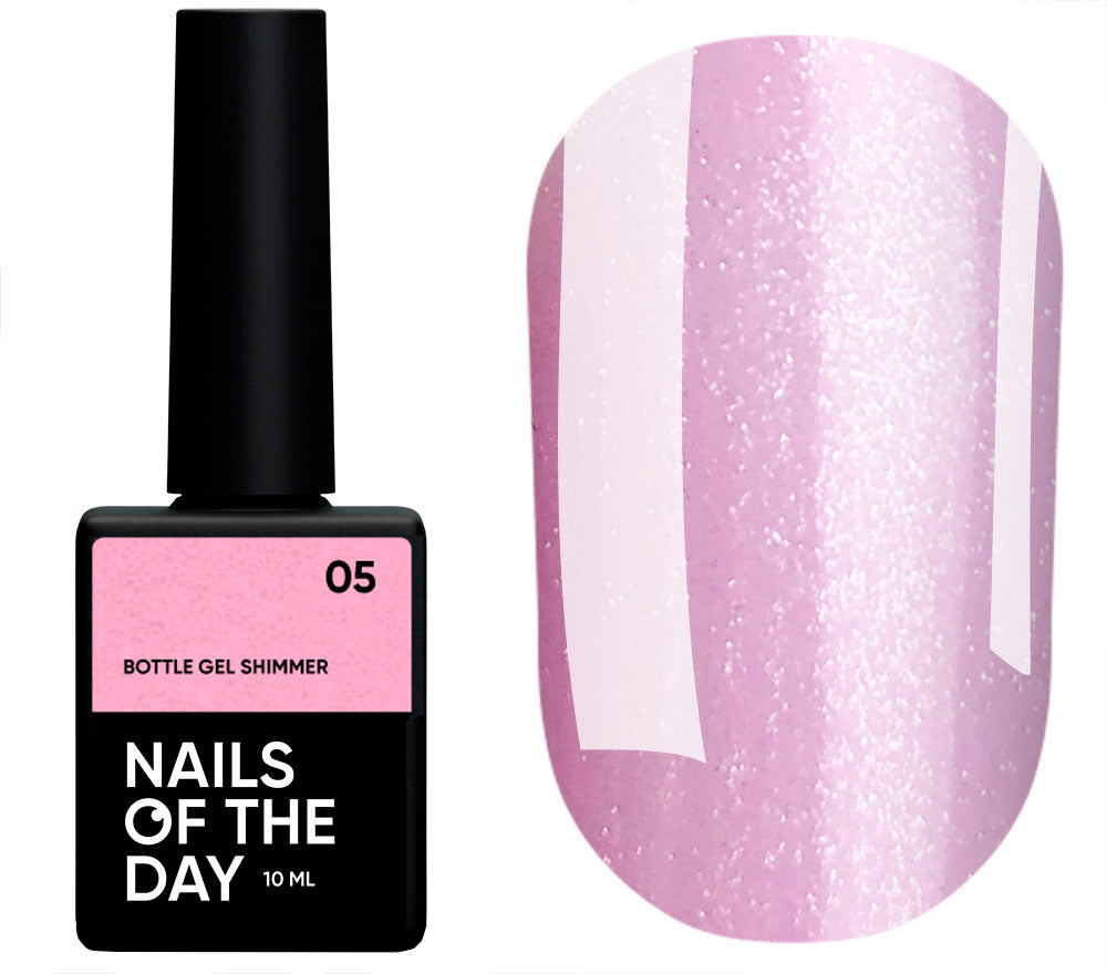 NAILSOFTHEDAY Bottle gel shimmer 05 10 ml