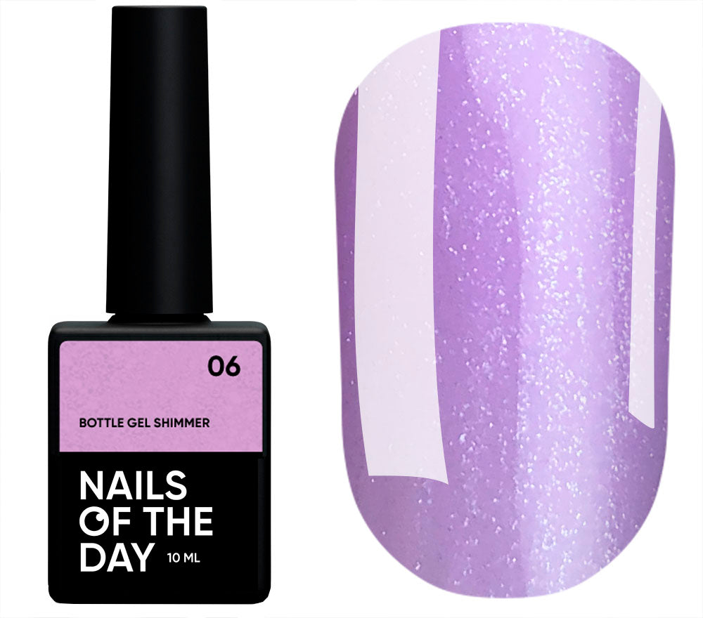NAILSOFTHEDAY Bottle gel shimmer 06 10 ml