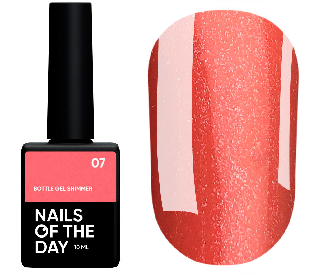 NAILSOFTHEDAY Bottle gel shimmer 07 10 ml