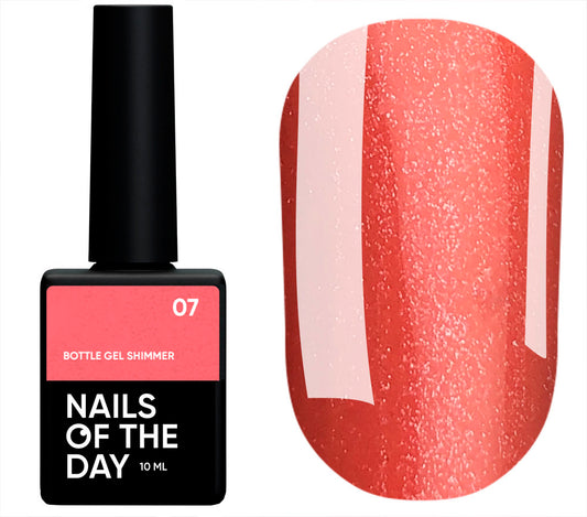NAILSOFTHEDAY Bottle gel shimmer 07 10 ml