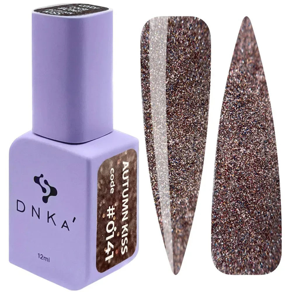 Основа DNKa, крышка №0011, молочная с кусочками золотой фольги, 12 мл (DNKA0011)