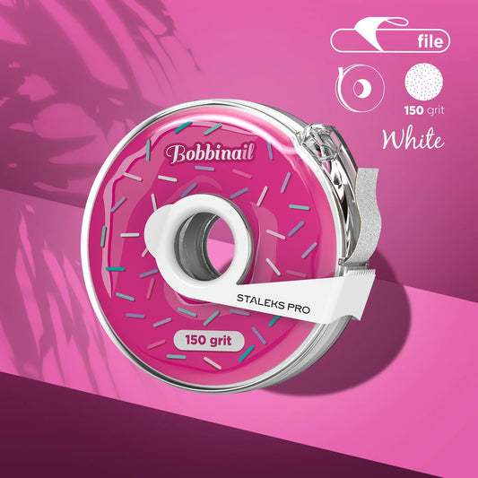 Ersatz-Feilenband weiß in Kunststoffspule 150er Körnung STALEKS PRO EXPERT AT-150w