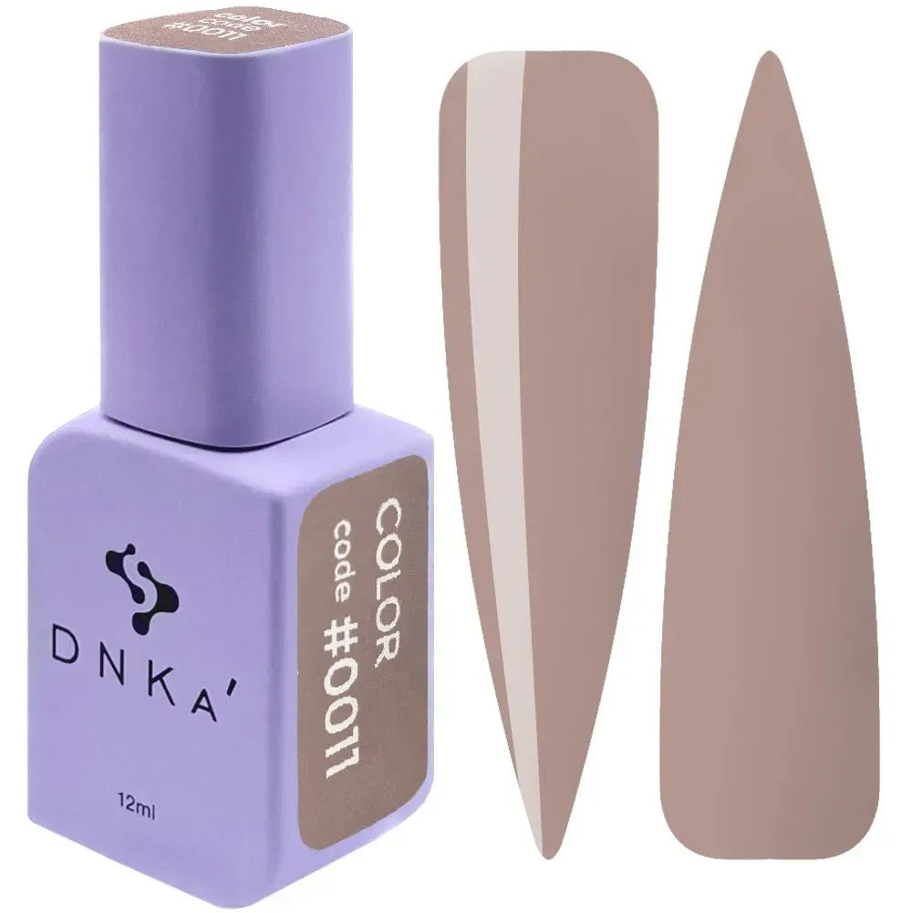 Основа DNKa, крышка №0011, молочная с кусочками золотой фольги, 12 мл (DNKA0011)
