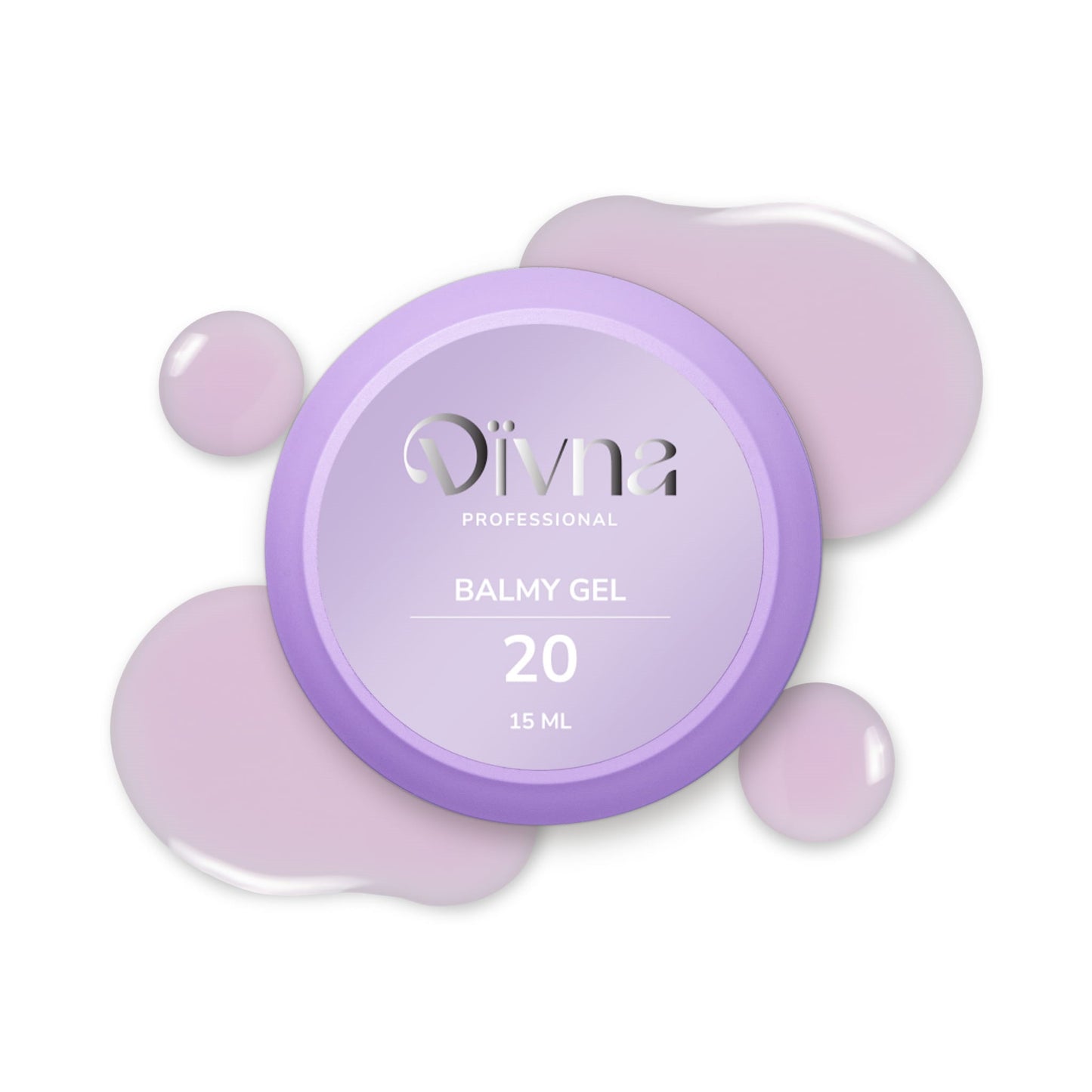 Гель-бальзам Divna Balmy Gel 20 с базовой консистенцией, 13 мл.