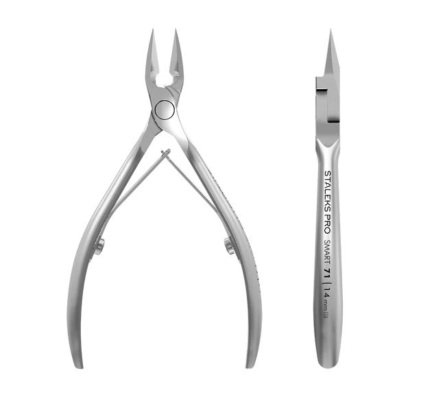 Professionelle Nagelzange für eingewachsene Zehennägel Staleks SMART 71 Schneidteil 14 mm
