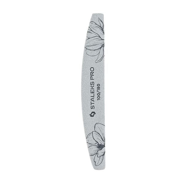 STALEKS PRO EXPERT 40 Mineralnagelfeile 100/180 Körnung (Halbmond) 1 Stück