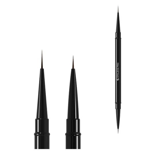 Staleks PRO EXPERT Doppelseitiger Manikürepinsel, 7 mm und 10 mm Liner