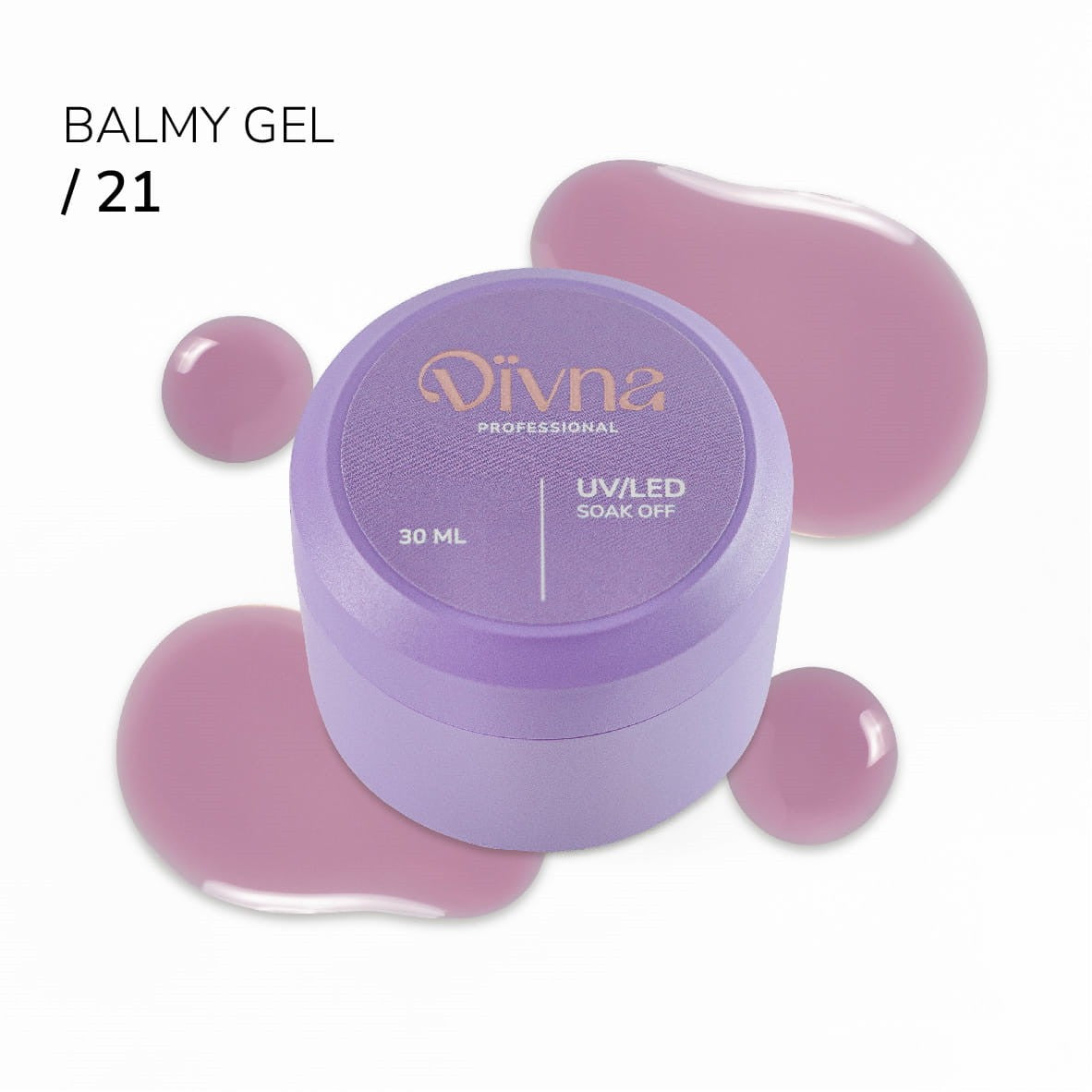 Гель-бальзам Divna Balmy Gel 13 с базовой консистенцией, 30 мл.