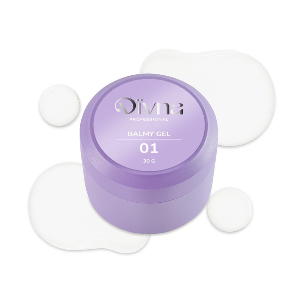 Гель-бальзам Divna Balmy Gel 01 с базовой консистенцией, 13 мл.