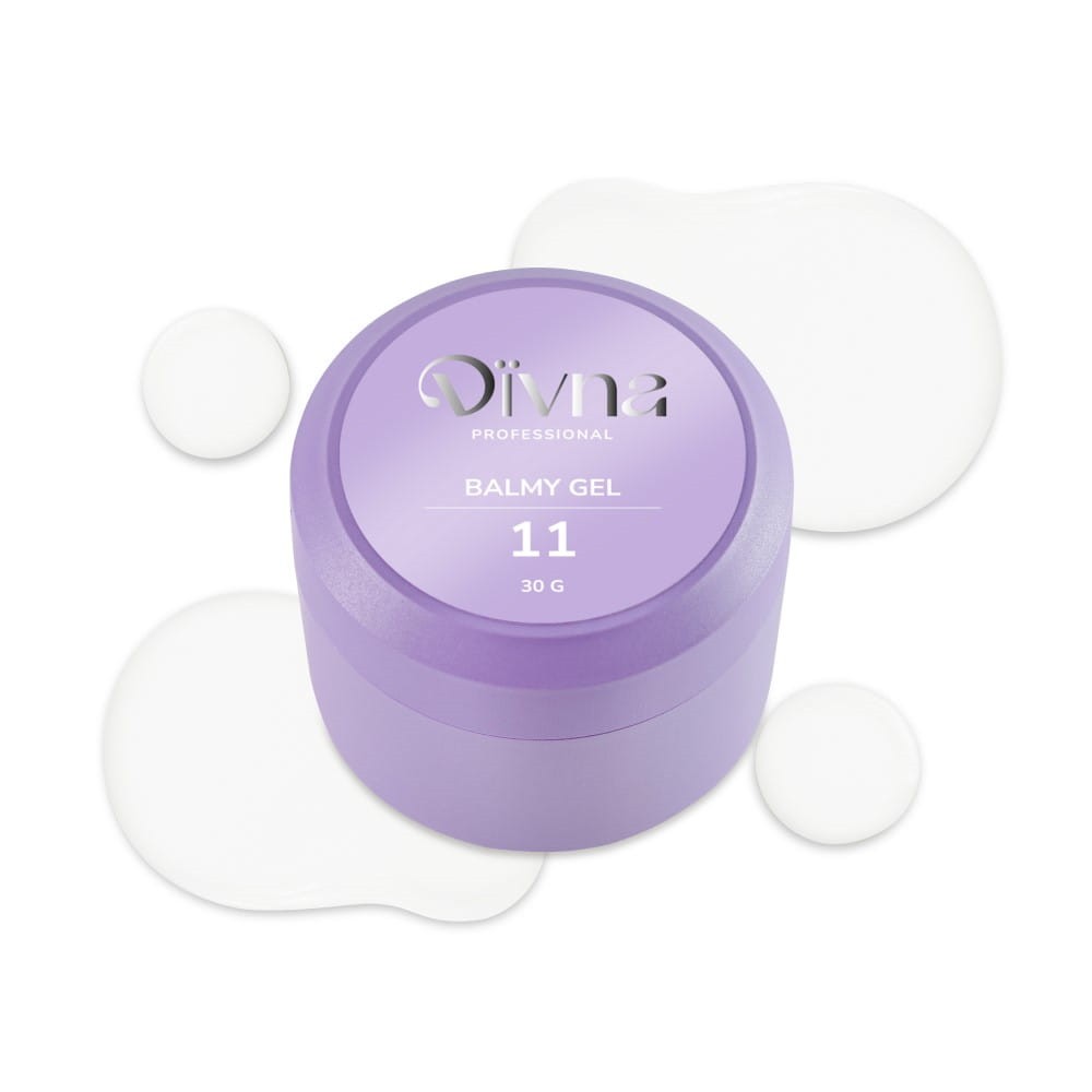 Гель-бальзам Divna Balmy Gel 11 с базовой консистенцией, 13 мл.