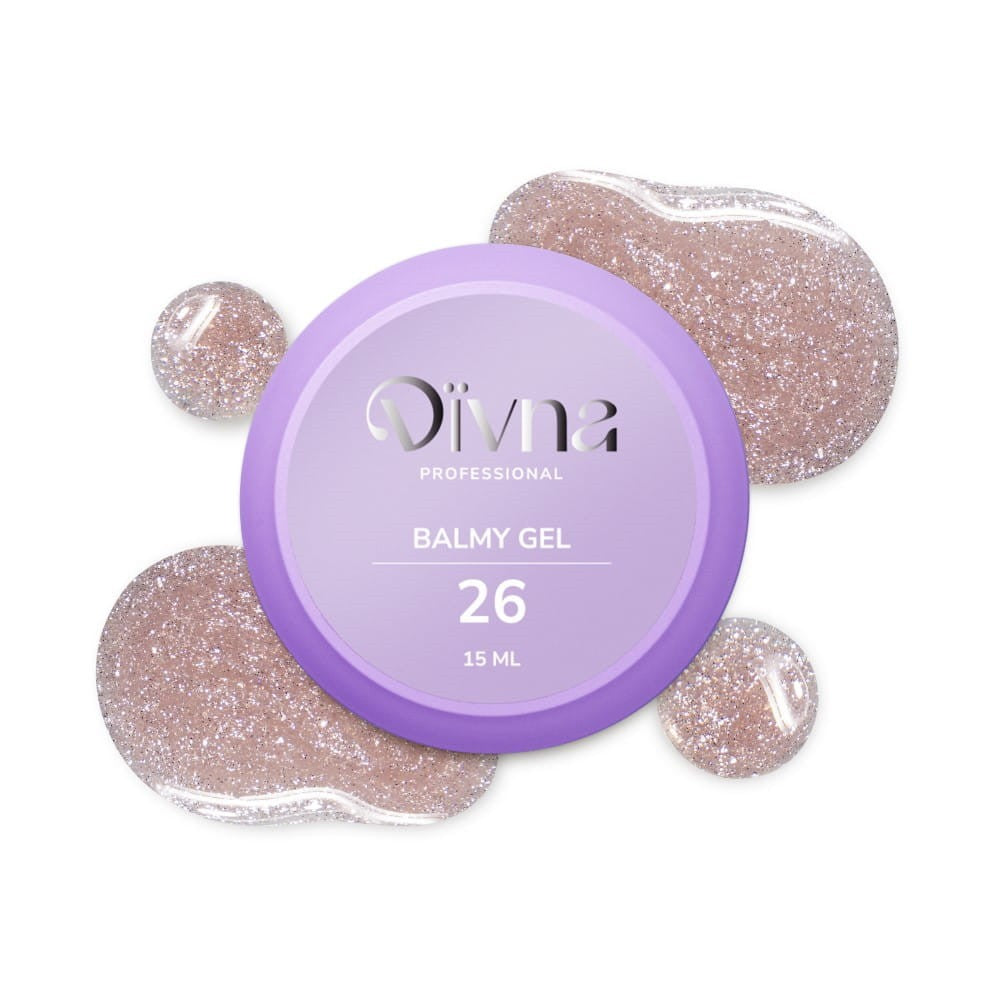 Гель-бальзам Divna Balmy Gel 14 с базовой консистенцией, 13 мл.