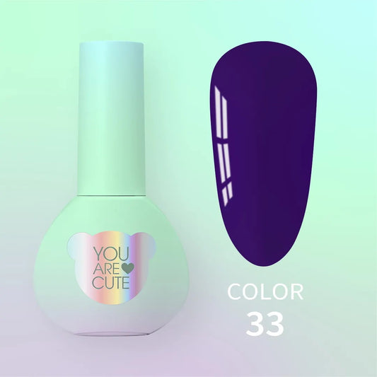Gel-Nagellack Yourecute Color №33 5 ml