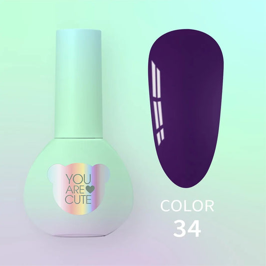Gel-Nagellack Yourecute Color №34 5 ml