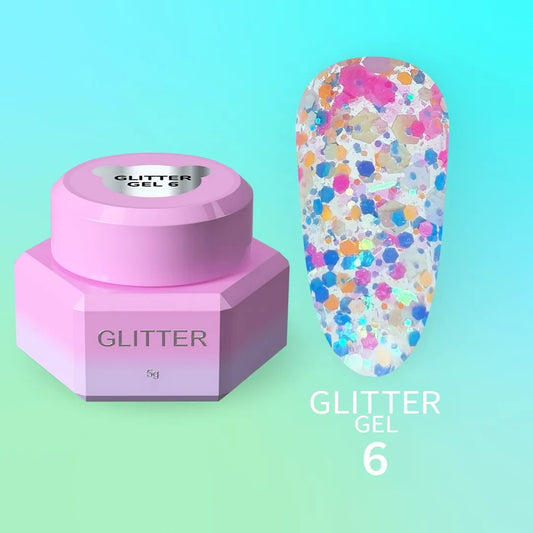 Yourecute Glitter Gel №6 5 ml