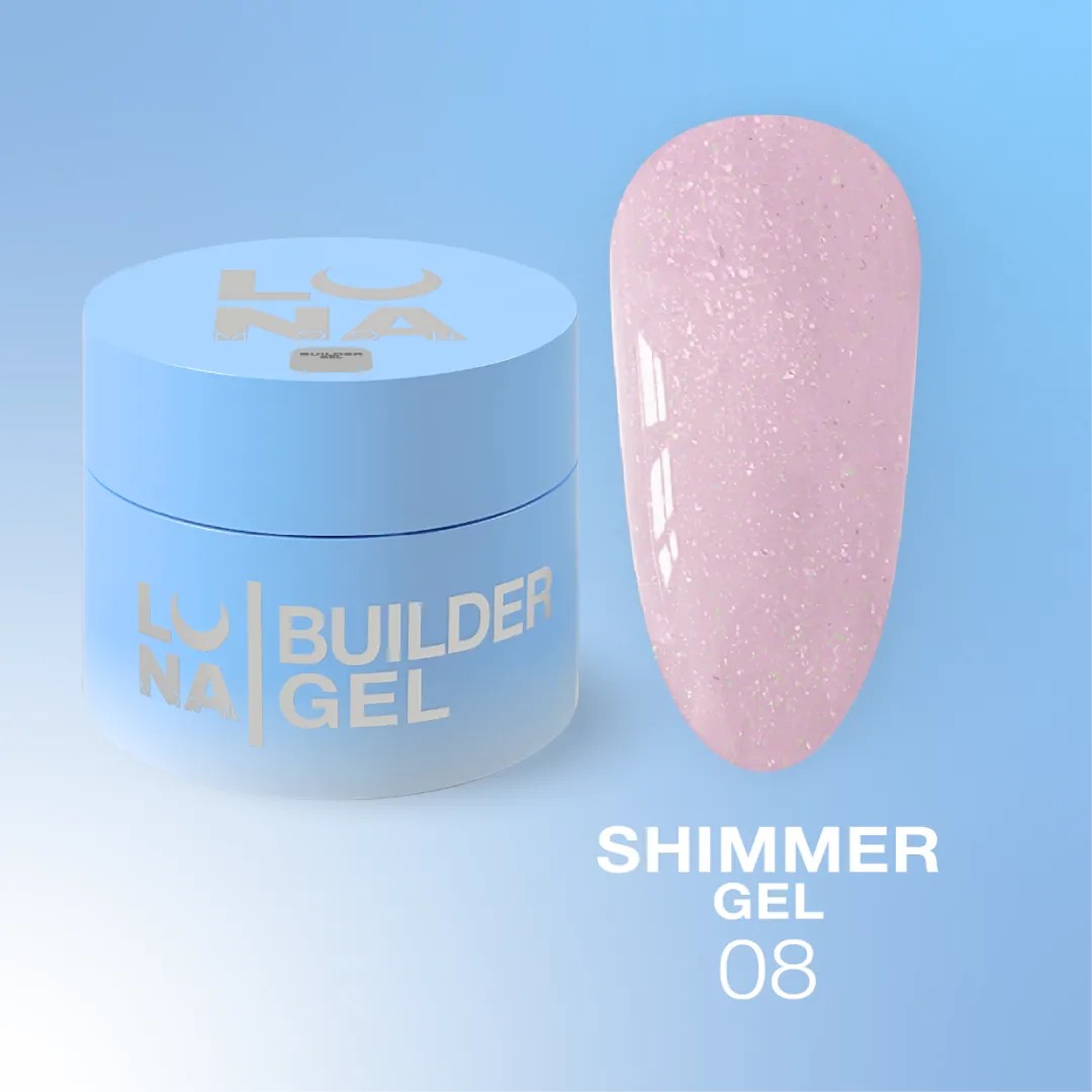LunaMoon Shimmer Gel №8 15 ml
