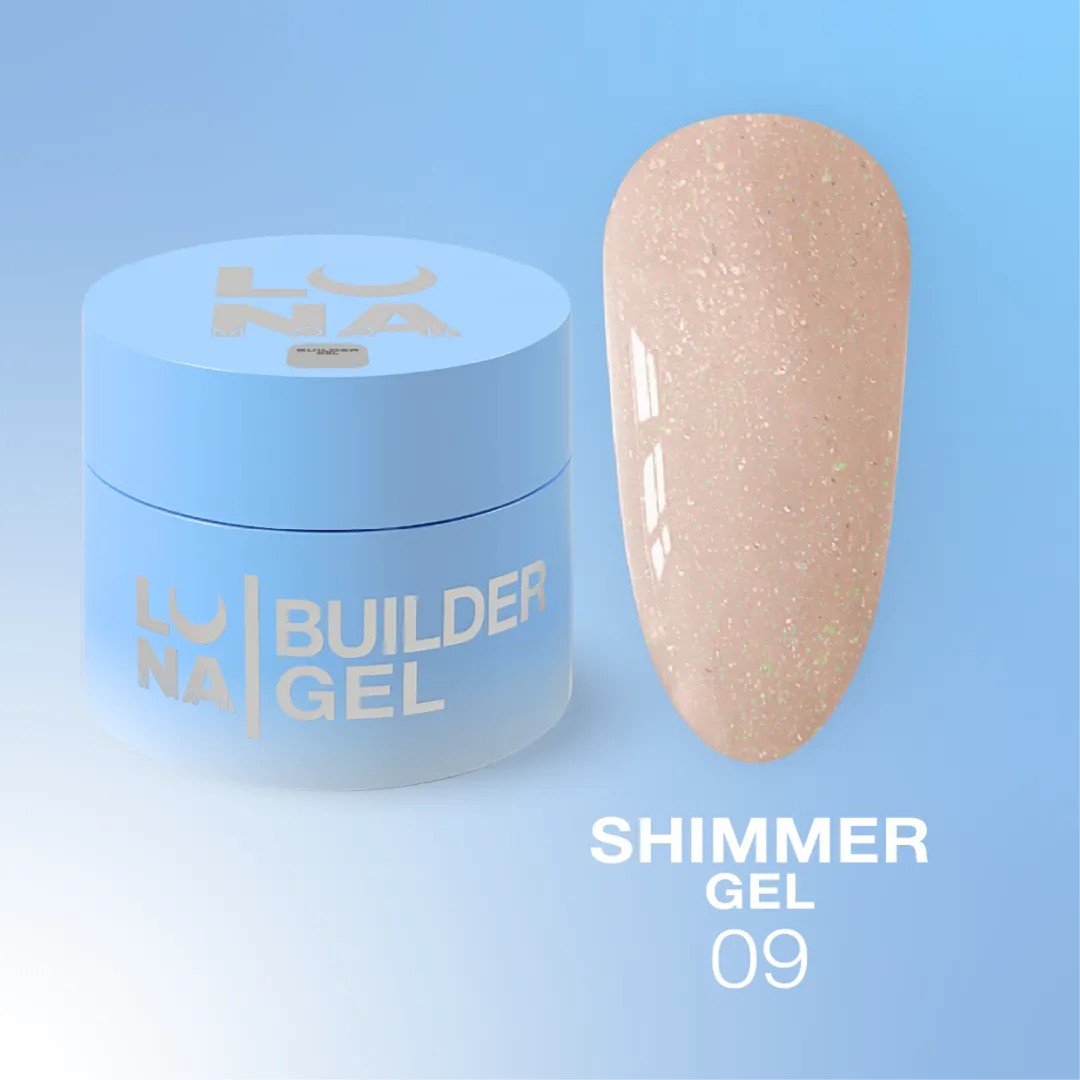 Гель для наращивания волос LunaMoon Diamond Gel No. 2, 15 мл.