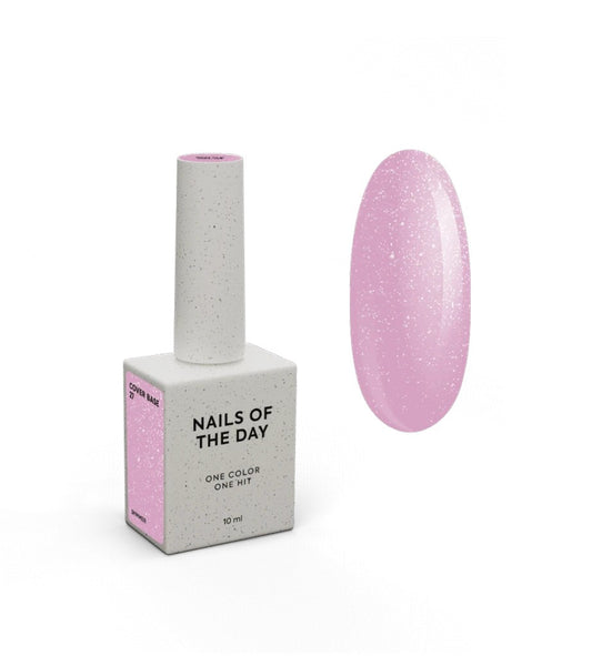 NAILSOFTHEDAY Cover base 27 shimmer 10 ml